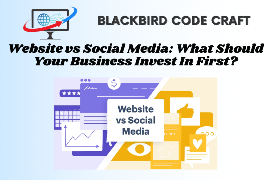 Website vs Social Media: What Should Your Business Invest In First?
